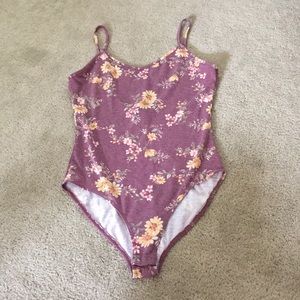 Forever 21 Floral Bodysuit